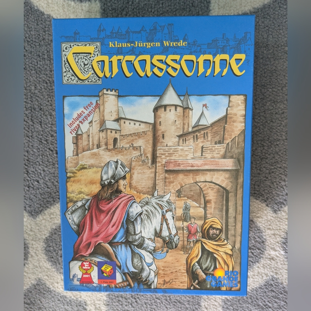 Carcassonne Board Game Klaus-Jurgen Wrede Rio Grande games Complete